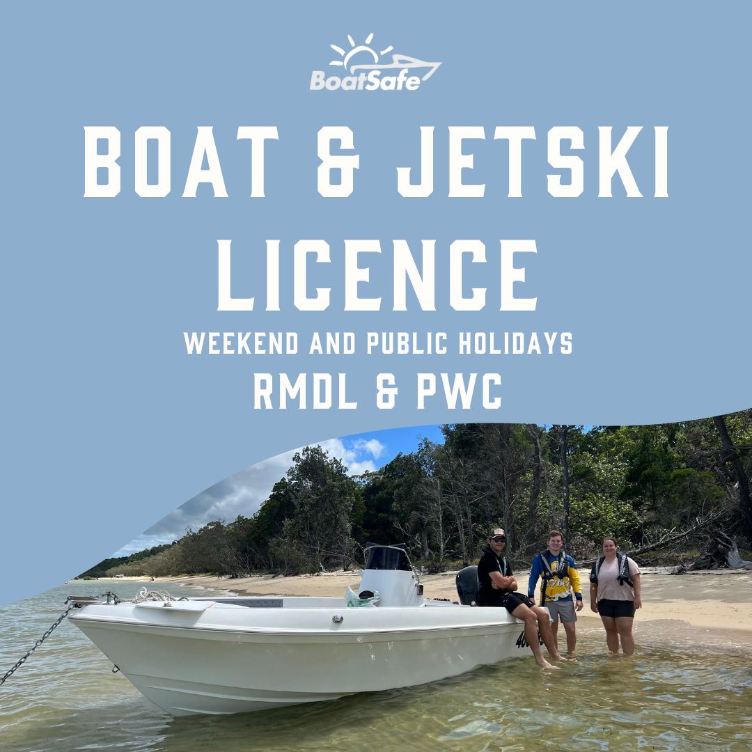 RMDL + PWC Boat and Jetski Licence (WEEKEND)