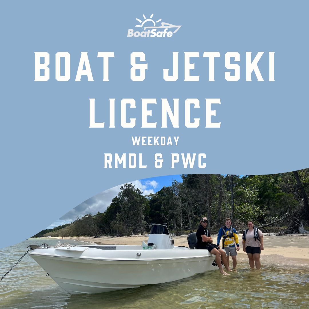 RMDL + PWC Boat and Jetski Licence (WEEKDAY)